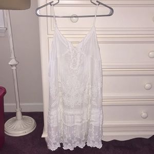 white free people dress